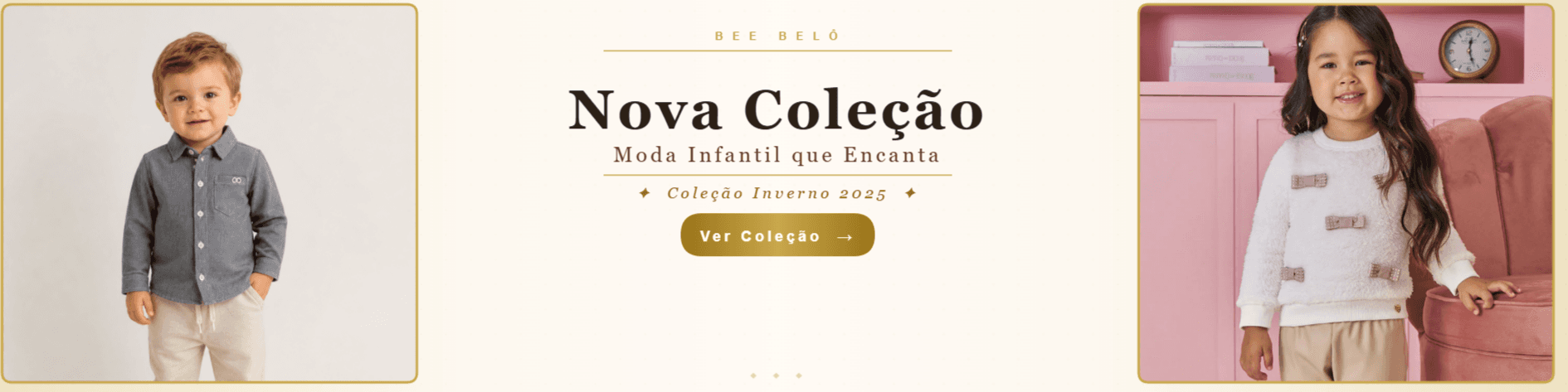 Nova Coleção Bee Belô - Moda Infantil